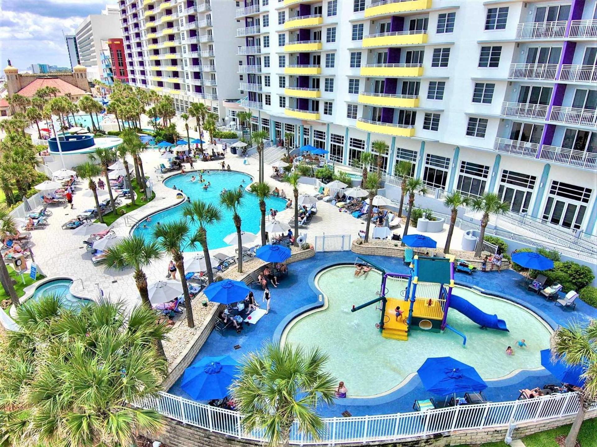 Luxury 10Th Floor 2 Bedroom Condo Direct Oceanfront Wyndham Ocean Walk Resort Daytona Beach | 1027 Eksteriør billede